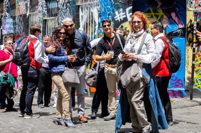 Melbourne convention delegates