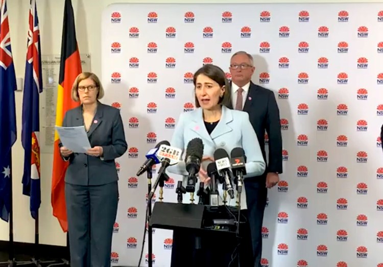 NSW premier Gladys Berejiklian