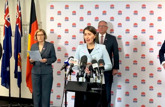 NSW premier Gladys Berejiklian