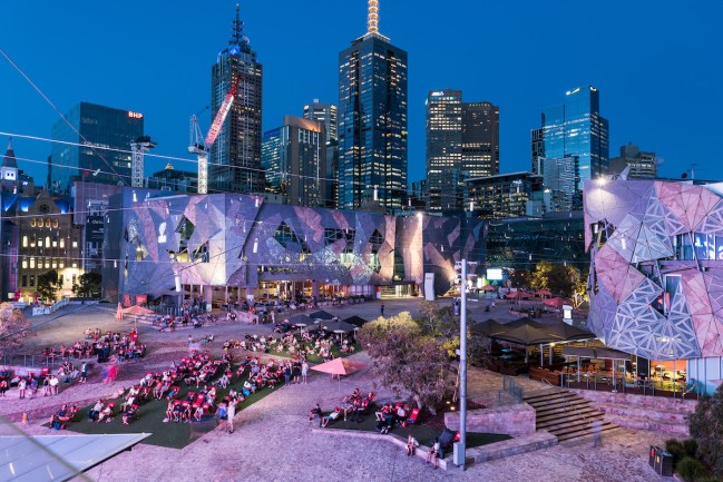 melbourne event federation square