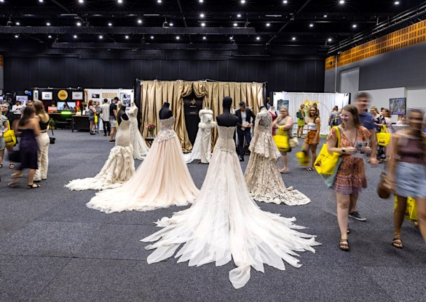 Wedding expo take over the halls at GCCEC