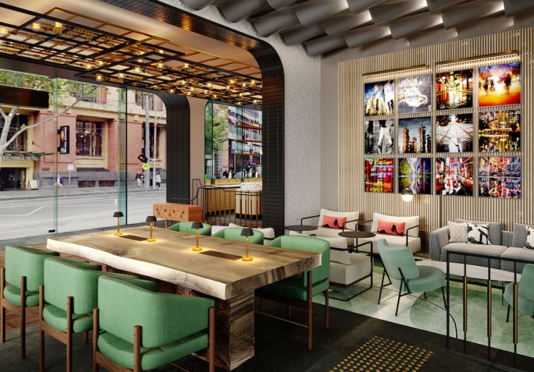 Artist's impression of Mövenpick Hotel Melbourne On Spencer