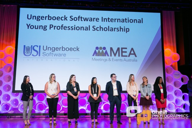MEA Ungerboeck Scholarship recipients in 2019