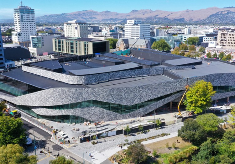 Te Pae Christchurch Convention Centre nears completion