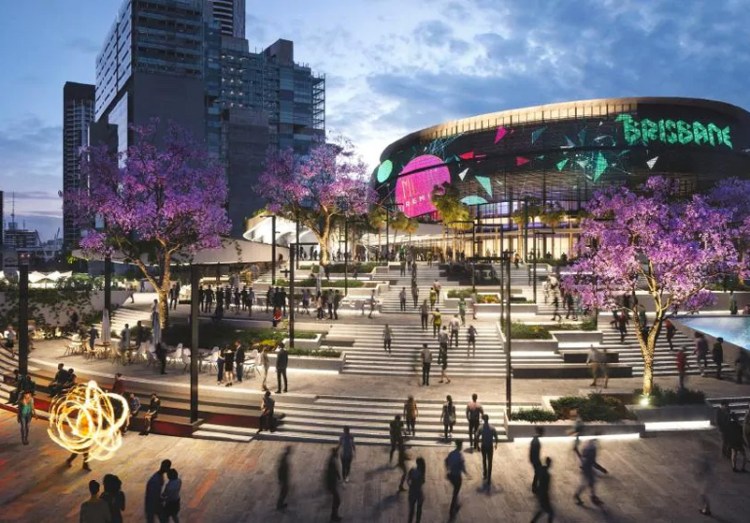The Brisbane Live precinct is due for completion in time for the 2032 Olympics Games