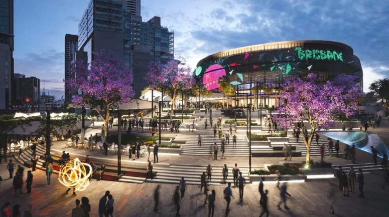 The Brisbane Live precinct is due for completion in time for the 2032 Olympics Games