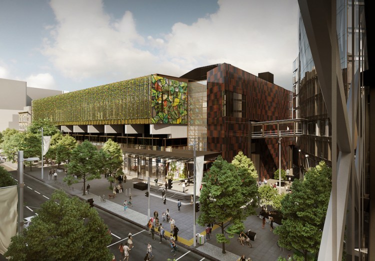 Artist's impression of NZICC