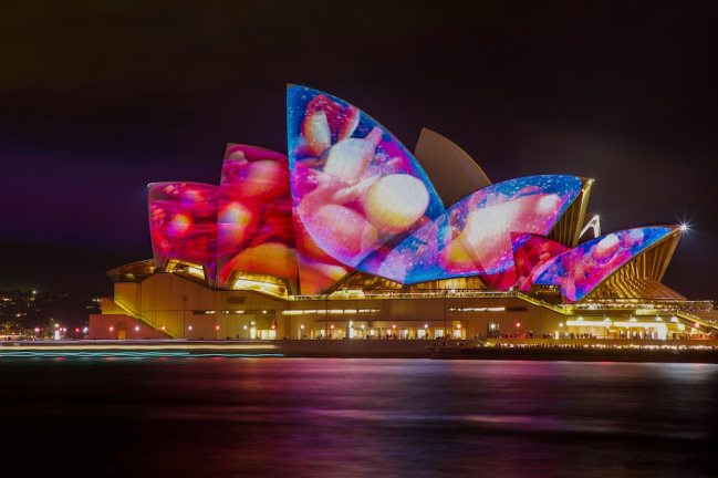 Vivid Sydney 2017. Image credit: Srikant Sahoo via Unsplash