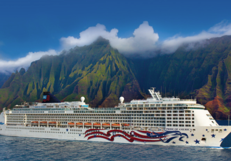 NCL's Pride of America in Hawaii.
