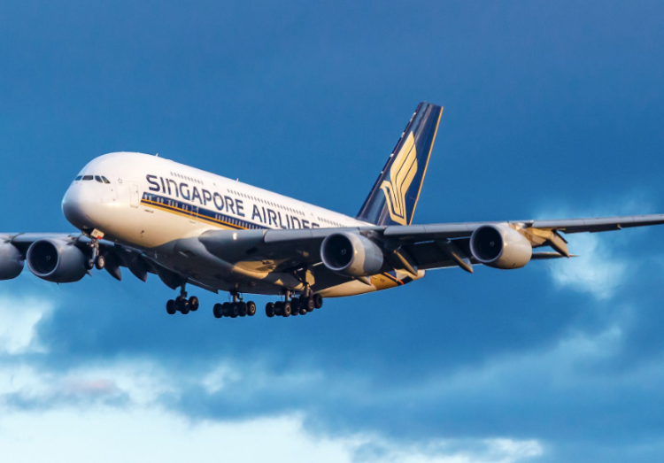 A Singapore Airlines A380