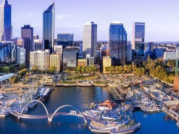 City of Perth skyline