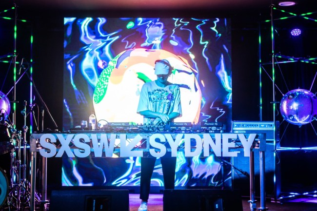 DJ at SXSW Sydney