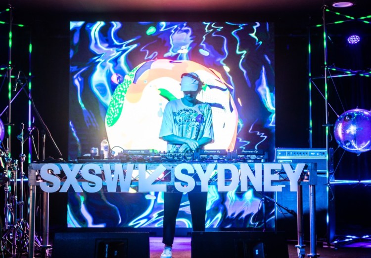 DJ at SXSW Sydney