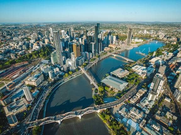 Brisbane aerial photo