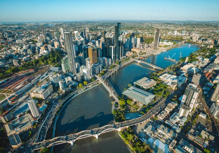 Brisbane aerial photo