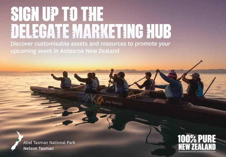 A marketing photo from Tourism New Zealand