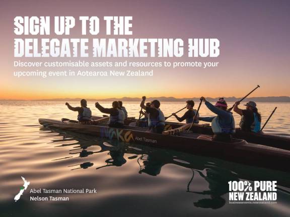 A marketing photo from Tourism New Zealand