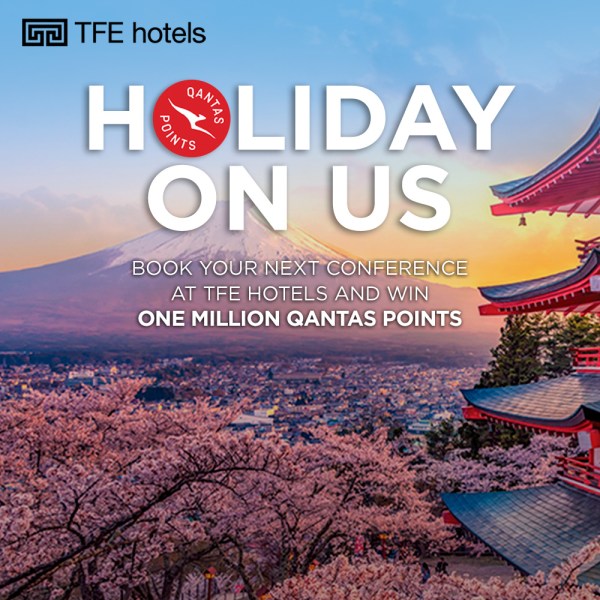 Win One Million Qantas Points with TFE Hotels